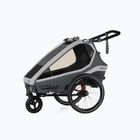 Przyczepka rowerowa Qeridoo KidGoo 1 steel grey