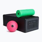 Zestaw do jogi BLACKROLL Block black/ green/ pink