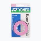 Owijki do rakiet badmintonowych YONEX AC 102 EX 3 szt. french pink