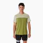 Koszulka do biegania męska ASICS Race Top performance dried leaf green/cactus