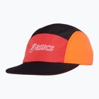 Czapka z daszkiem ASICS 5 Panel sunrise red/true red/perf black