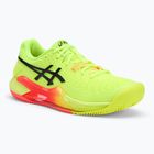 Buty do tenisa damskie ASICS Gel-Resolution 9 Clay Paris W safety yellow/black