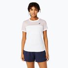 Koszulka tenisowa damska ASICS Court SS Top brilliant white/watershed rose