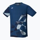Koszulka tenisowa męska YONEX 16744 Practice ink blue