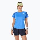 Koszulka tenisowa damska ASICS Game Top blue coast