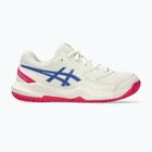 Buty do tenisa dziecięce Asics Gel-Dedicate 8 GS Jr cream/dark cobalt