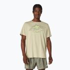 Koszulka do biegania męska ASICS Fujitrail Logo SS khaki