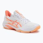Buty do siatkówki damskie ASICS Blade FF 2 white/vivid coral