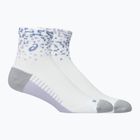 Skarpety ASICS Performance Run Quarter brilliant white/lilac hint/bluebell