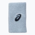 Frotki na nadgarstki ASICS Wrist Band Long 2 szt. grey/blue