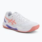 Buty do padla damskie ASICS Gel-Dedicate 8 Padel W white/guava