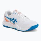 Buty do tenisa dziecięce ASICS Gel-Dedicate 9 GS white/directoire blue