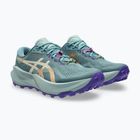 Buty do biegania damskie ASICS Trabuco 14 foggy teal/radiant amethyst