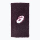 Frotki na nadgarstki ASICS Wrist Band Long 2 szt. dark aubergine