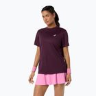 Koszulka tenisowa damska ASICS Court Top W dark aubergine