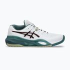 Buty do tenisa męskie ASICS Gel-Resolution X white/dark aubergine