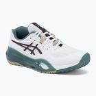 Buty do tenisa męskie ASICS Gel-Resolution X white/dark aubergine