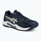 Buty do tenisa męskie ASICS Gel-Dedicate 9 Indoor midnight/oatmeal