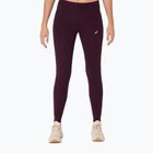 Legginsy do biegania damskie ASICS Nagino Run dark aubergine