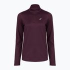Longsleeve do biegania damski ASICS Core 1/2 Zip Winter Top dark aubergine
