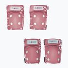 Zestaw ochraniaczy dziecięcych Globber Toddler deep pastel pink/shapes