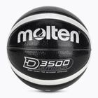 Piłka do koszykówki Molten B6D3500-KS black/silver rozmiar 6
