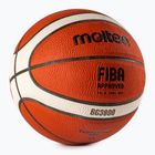 Piłka do koszykówki Molten B6G3800 FIBA pomarańczowa rozmiar 6