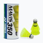 Lotki do badmintona YONEX Mavis 350 Y 3 szt. yellow
