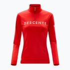 Bluza damska Descente Chest Logo T-Neck electric red