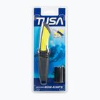Nóż do nurkowania TUSA Mini Knife FK-11 zółty/czarny