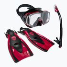 Zestaw do nurkowania TUSA Visio Tri-Ex UP-3521 red/black