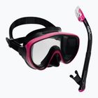 Zestaw do nurkowania TUSA Serene pink/black