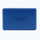 Kostka do jogi Myga Foam Block do jogi navy