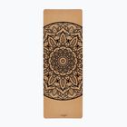 Mata do jogi Myga Mandala XL 6 mm brązowy