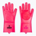 Rękawice do czyszczenia rowerów Muc-Off Deep Scrubber Gloves pink