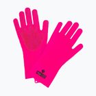 Rękawice do czyszczenia rowerów Muc-Off Deep Scrubber Gloves pink
