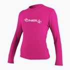 Longsleeve do pływania damski O'Neill Basic Skins Sun Shirt fox pink