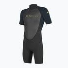 Pianka do pływania dziecięca O'Neill Youth Reactor-2 2 mm Back Zip Spring black/slate