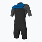 Pianka do pływania dziecięca O'Neill Youth Hammer 2 mm Chest Zip Spring black/graphite/ocean