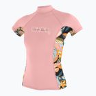 Koszulka do pływania dziecięca O'Neill Girls Premium Skins Turtleneck Rash Guard peony/demi floral/peony