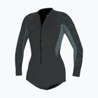 Pianka do pływania damska O'Neill Bahia 2/1 mm Front Zip Short Spring tempered steel/shade