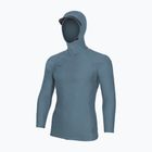 Longsleeve do pływania męski O'Neill Hyperfreak Skins Rash Guard Hooded blue fusion/blue fusion