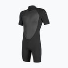 Pianka do pływania męska O'Neill Reactor-2 2mm Back Zip SS Spring HJ5 black/black