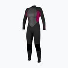 Pianka do pływania damska O'Neill Reactor-2 3/2 Back Zip Full J18 black/punk pink