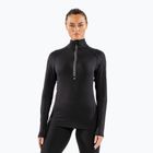 Longsleeve termoaktywny damski Surfanic Cozy Zip Neck black