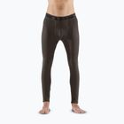 Spodnie termoaktywne męskie Surfanic Bodyfit Long John dark khaki