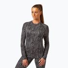 Bluza termoaktywna damska Surfanic Cozy Limited Edition Crew Neck black zebra