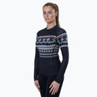 Bluza termoaktywna damska Surfanic Cozy Limited Edition Crew Neck black fairisle