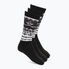 Skarpety narciarskie Surfanic Pro Tech  3 pak Fairisle black