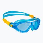 Maska do pływania dziecięca Speedo Biofuse Rift blue/orange